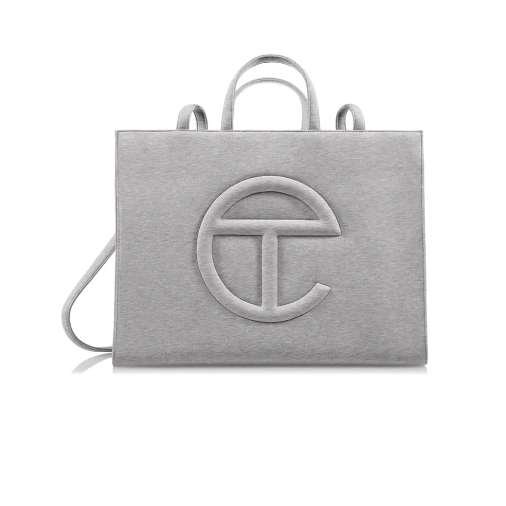 Brand New UGG x TELFAR Large Fleece Shopper - Heather Grey (NWT) - Picture 1 of 10